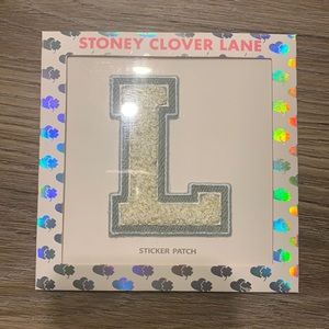 NWT Stoney Clover L Denim Varsity Patch